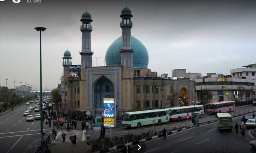 مسجد الرسول میدان کاج سعادت آباد تهران