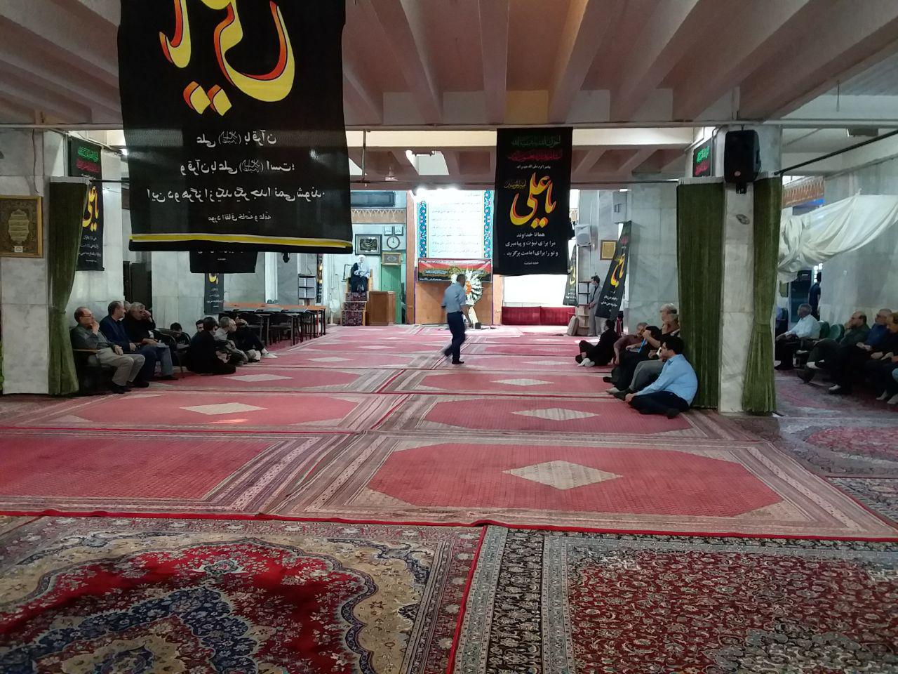مسجد نظام مافی جهت برگزاری مراسم ختم