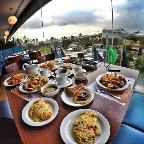 رستودان و تالار پذیرایی اردک آبی