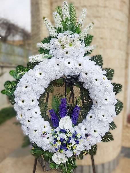 تاج گل خیریه مصنوعی در شیراز
