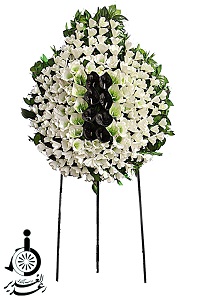 تاج گل خیریه رعد الغدیر دو طبقه شماره۹